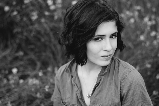 lodi portrait in a field with flowers