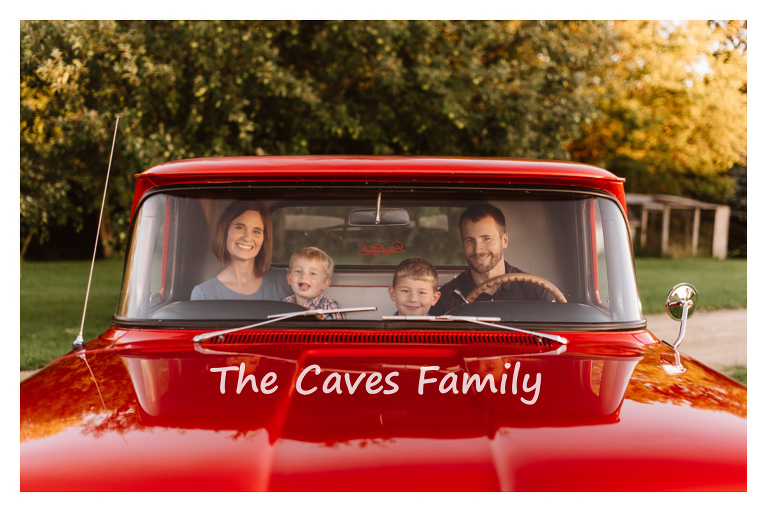 lodi family in old ford pickup truck