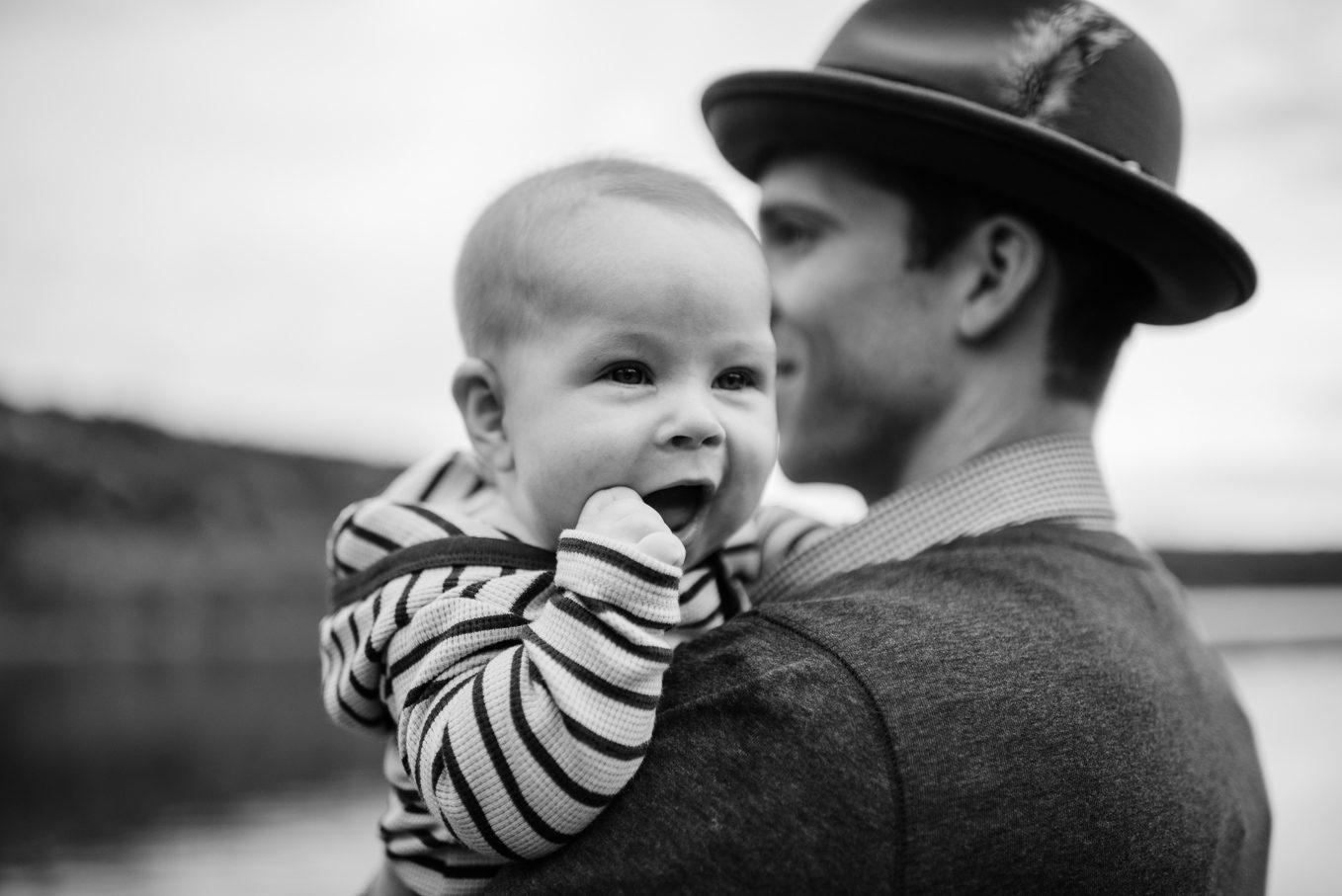 timeless black and white wisconsin family photography