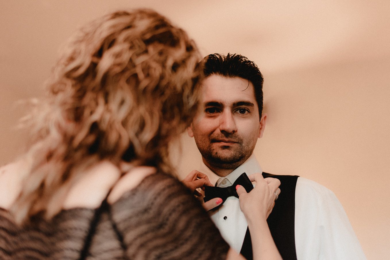 Villa Bellezza black tie affair.