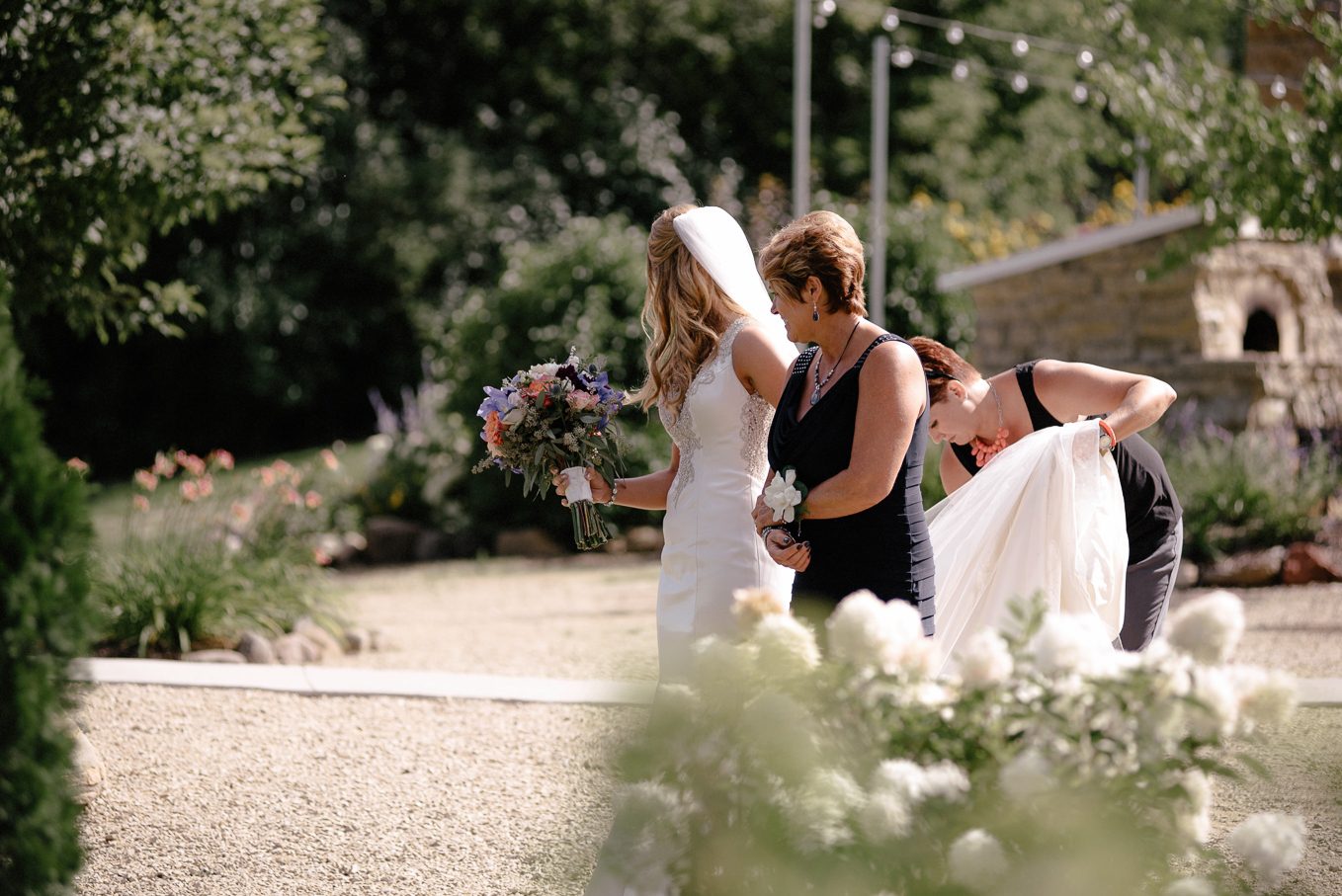 summer wedding in wisconsin