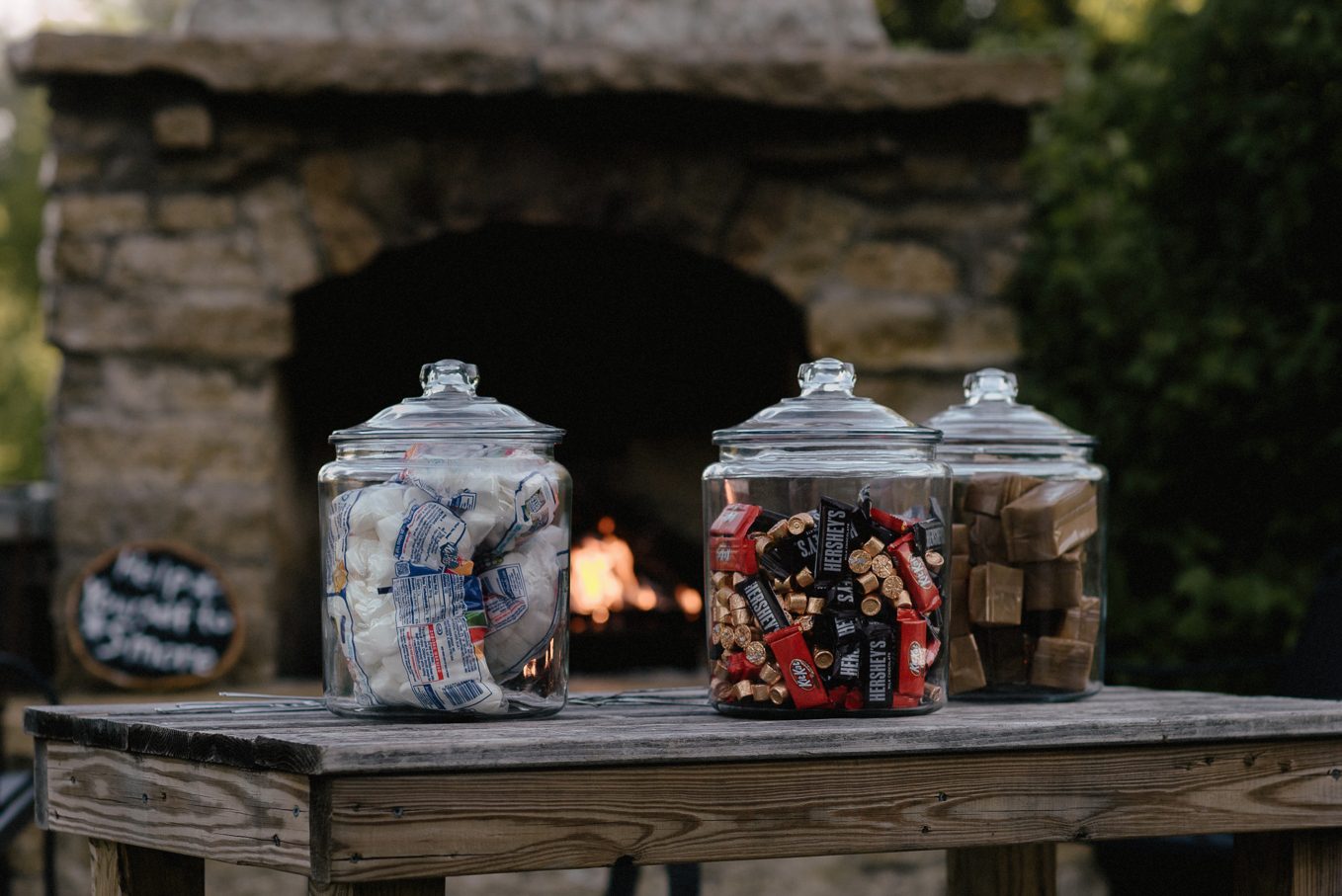 wedding smores idea