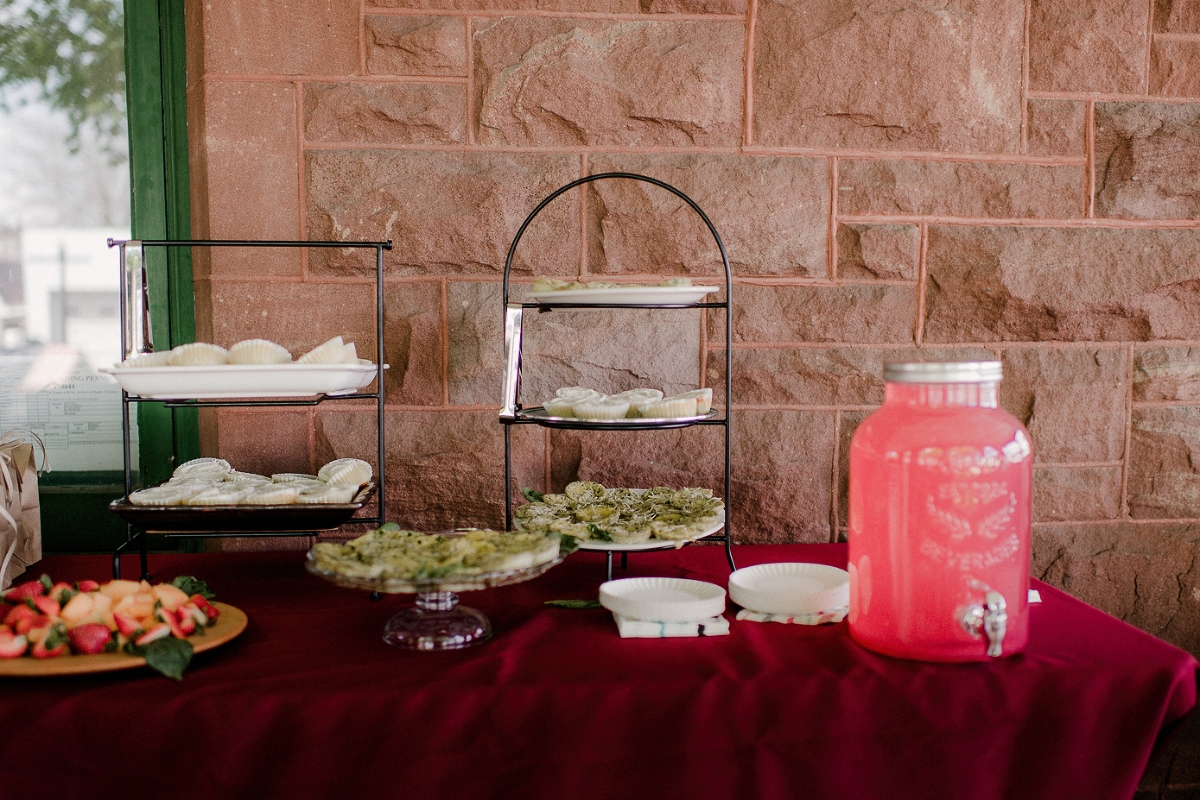 Food from Vintage Port Catering in Baraboo for Prom Event by Kate Senger