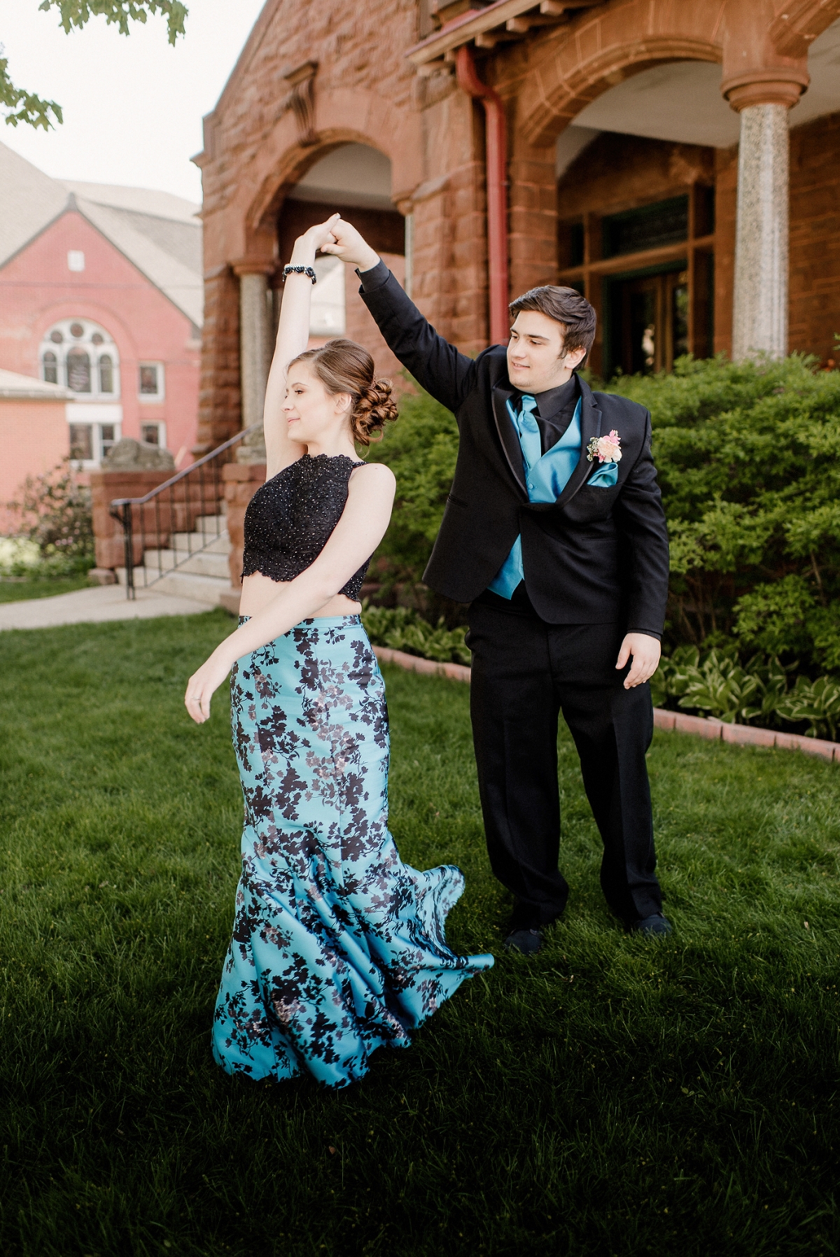 High school prom in Baraboo WI