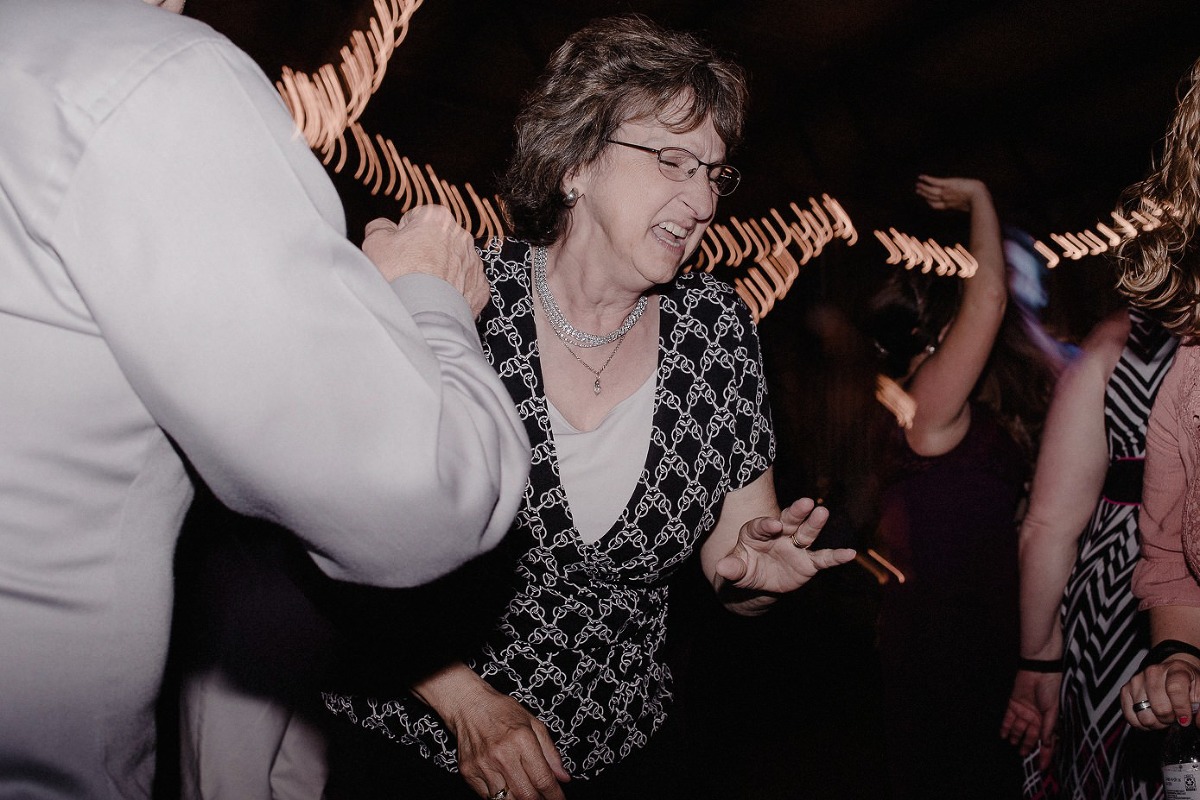 Wisconsin wedding photographer shutter drag dance photos