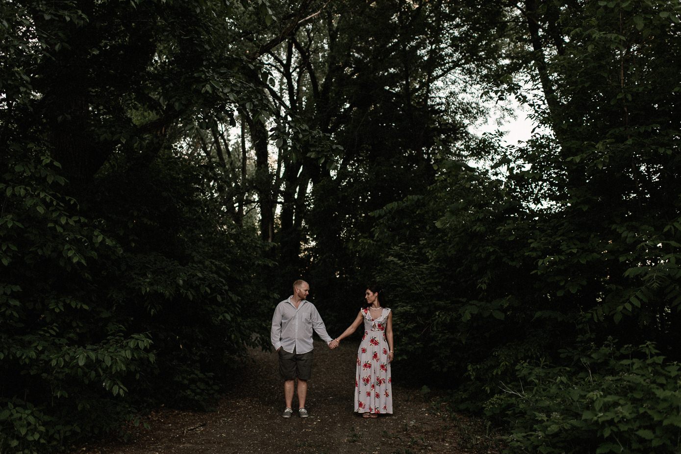 Wilderness Engagement Session - Wisconsin Dells Photographer