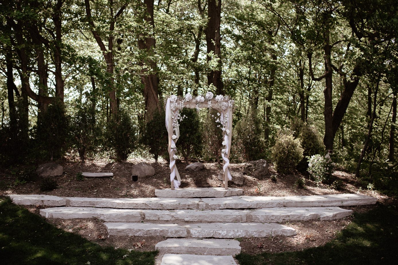 Terrace 167 outside ceremony spot