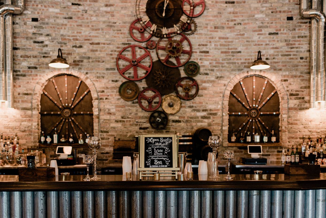 Bar at Terrace 167 in Milwaukee