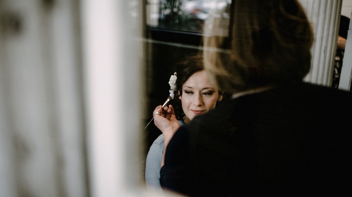 Bridal makeup at Spa Serenity