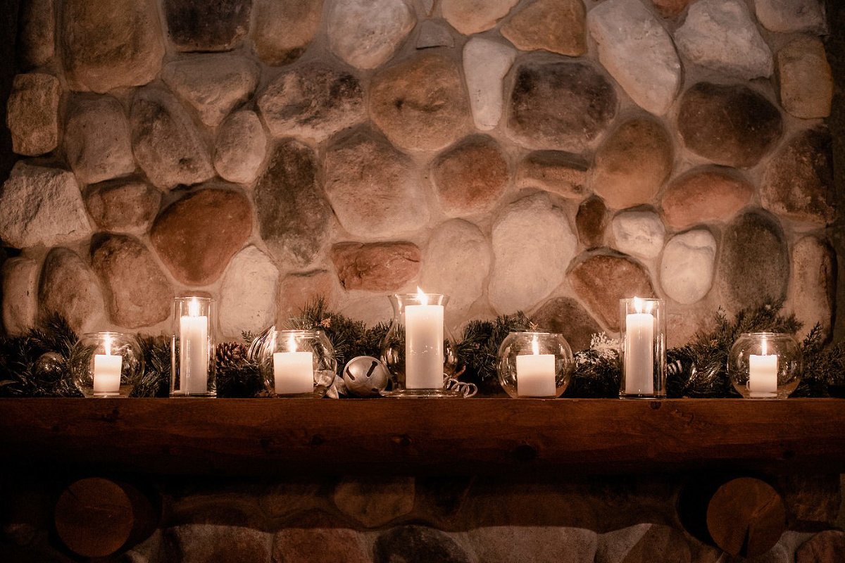 Winter wedding at Wild Rock Golf Course
