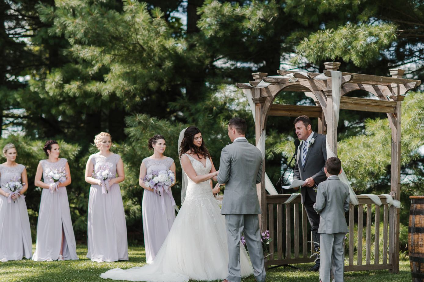 Waterloo WI wedding by Kate Senger Photography.