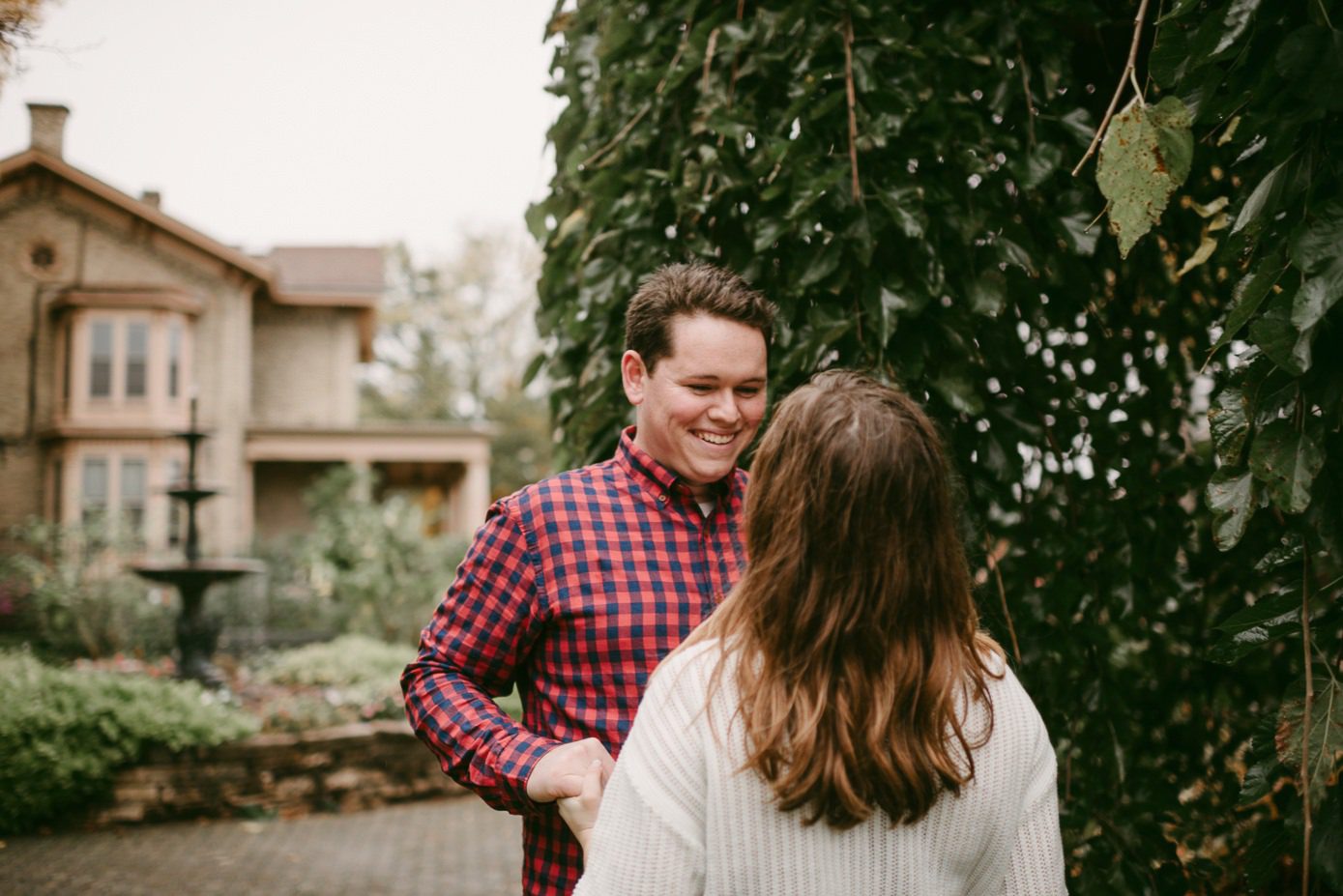 Wisconsin outdoor engagement session
