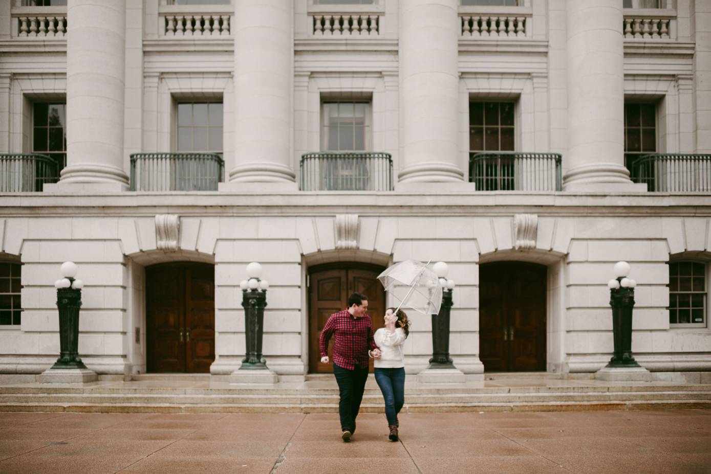 Madison WI engagement session photographed by Kate Senger