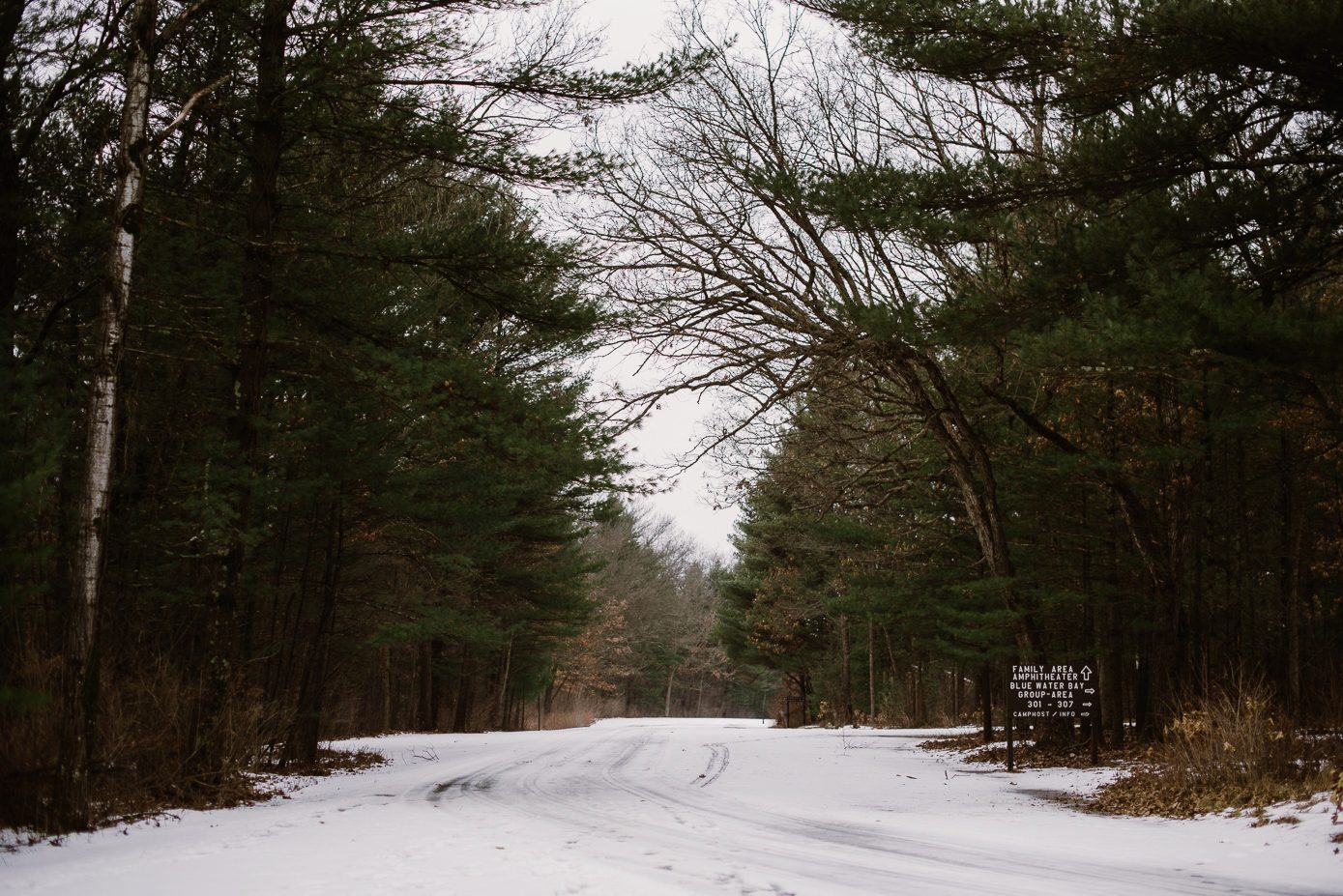 Mirror Lake State Park winter wedding