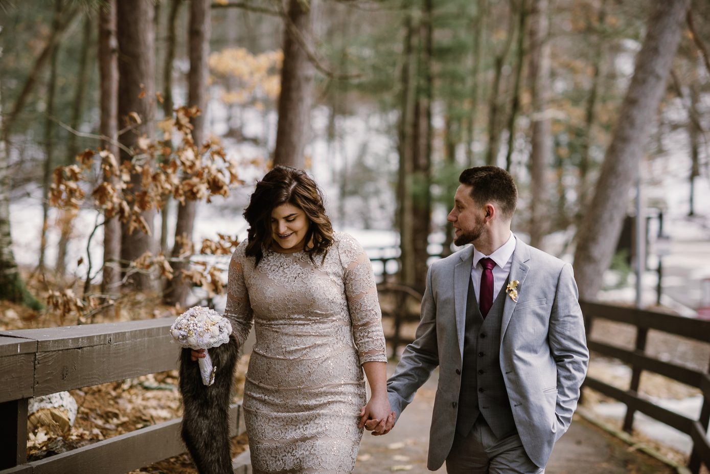 Wisconsin Dells wedding at Mirror Lake