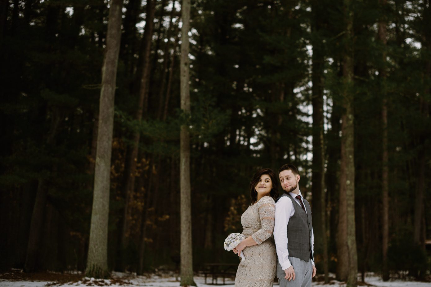 Wisconsin Dells wedding at Rocky Arbor.