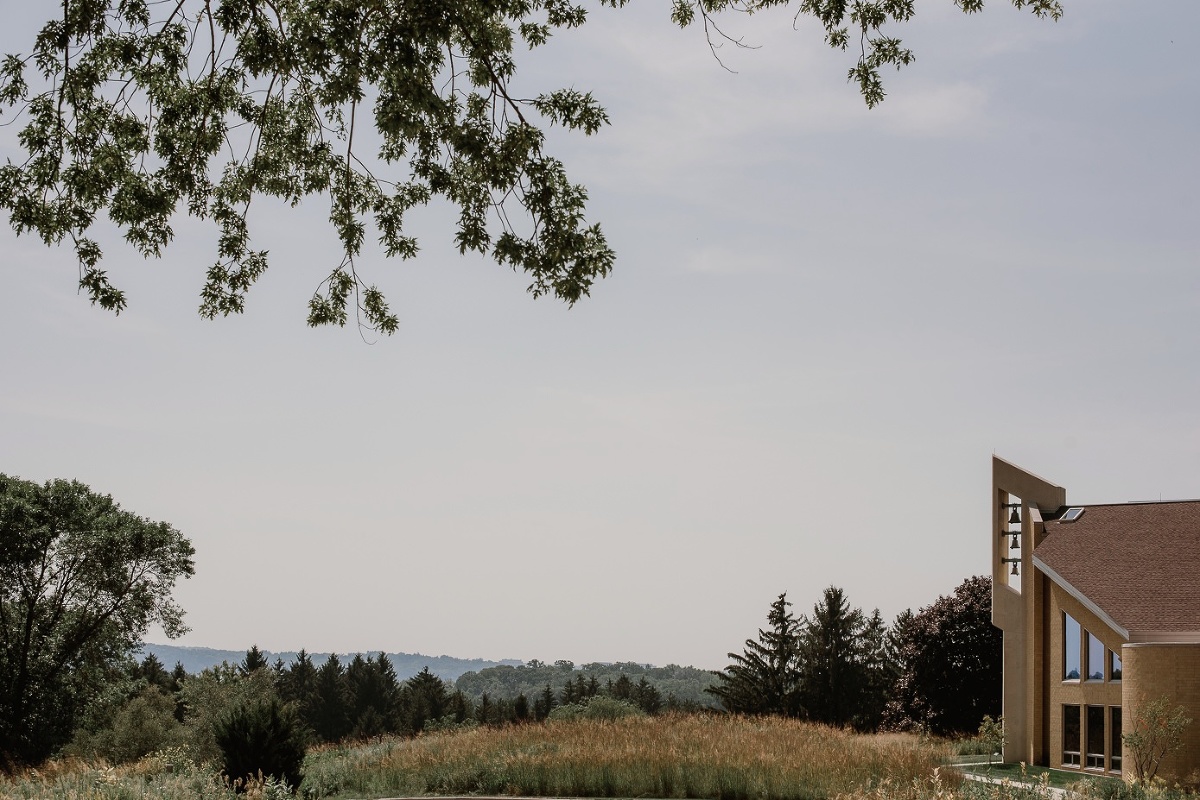 Holy Wisdom Monastery wedding in Madison, WI