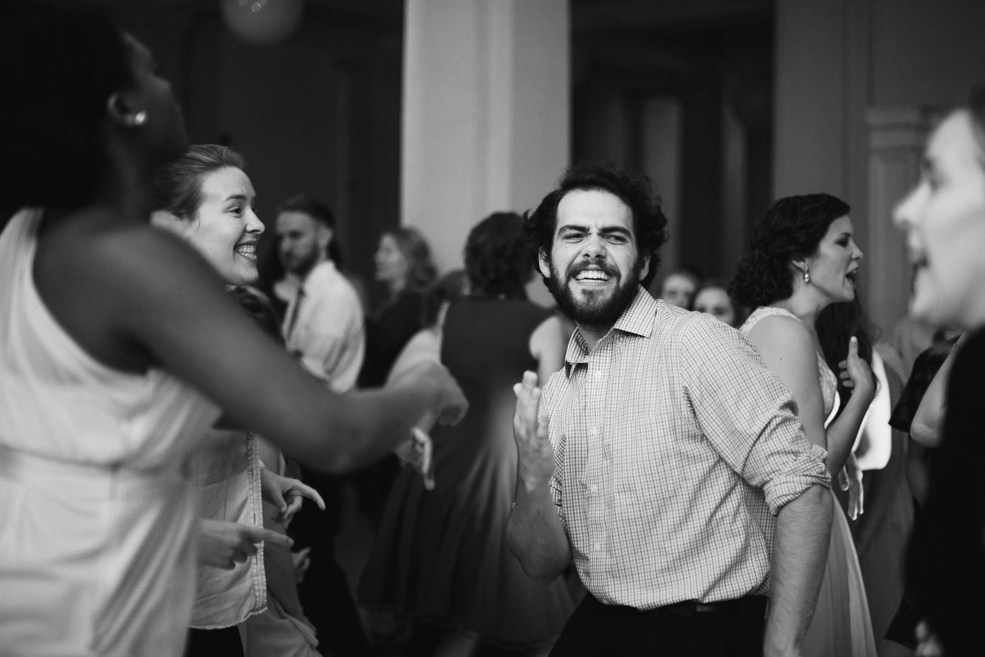 Wedding reception at Wisconsin Historical Society