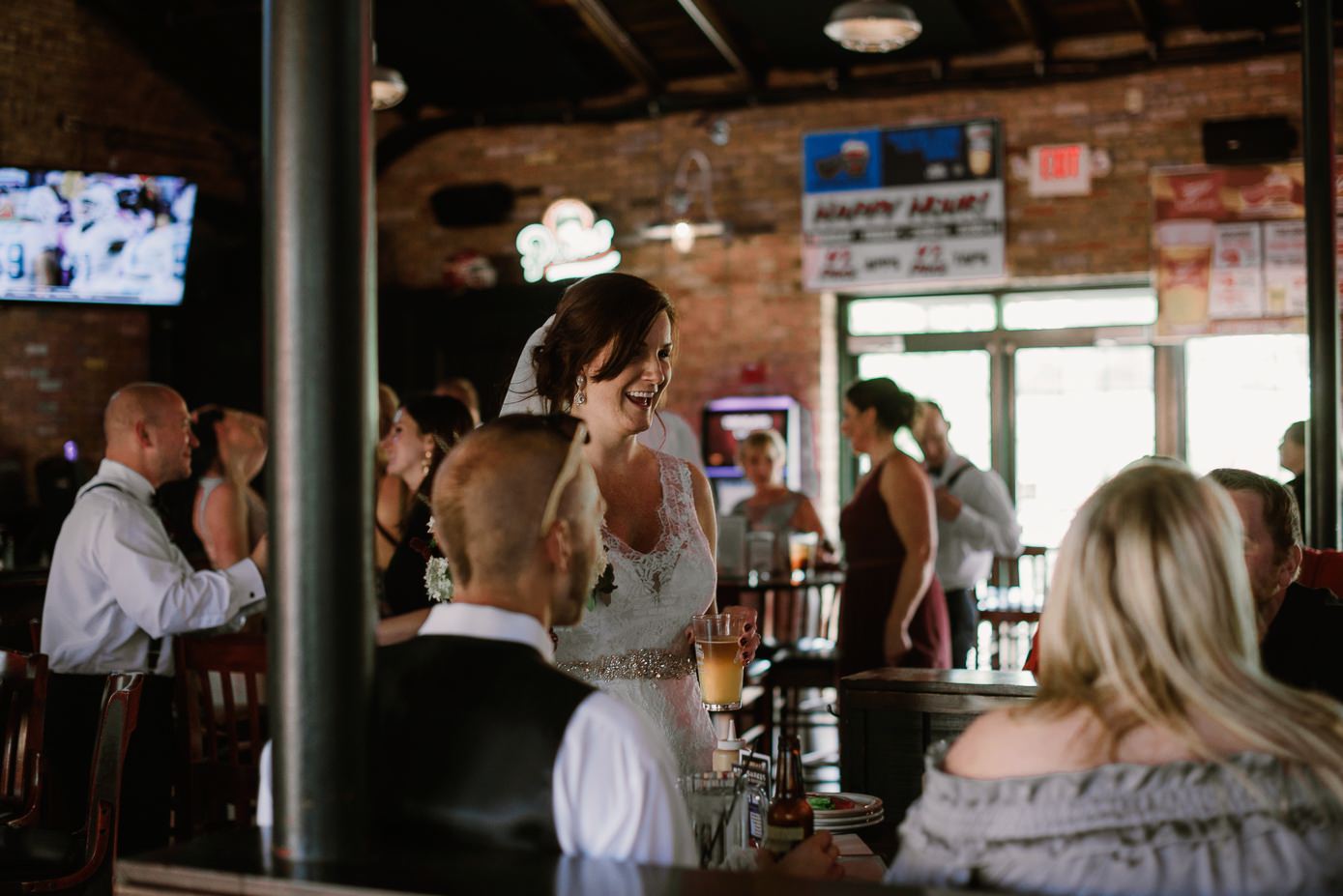 Bride at Nitty Gritty Sun Prairie
