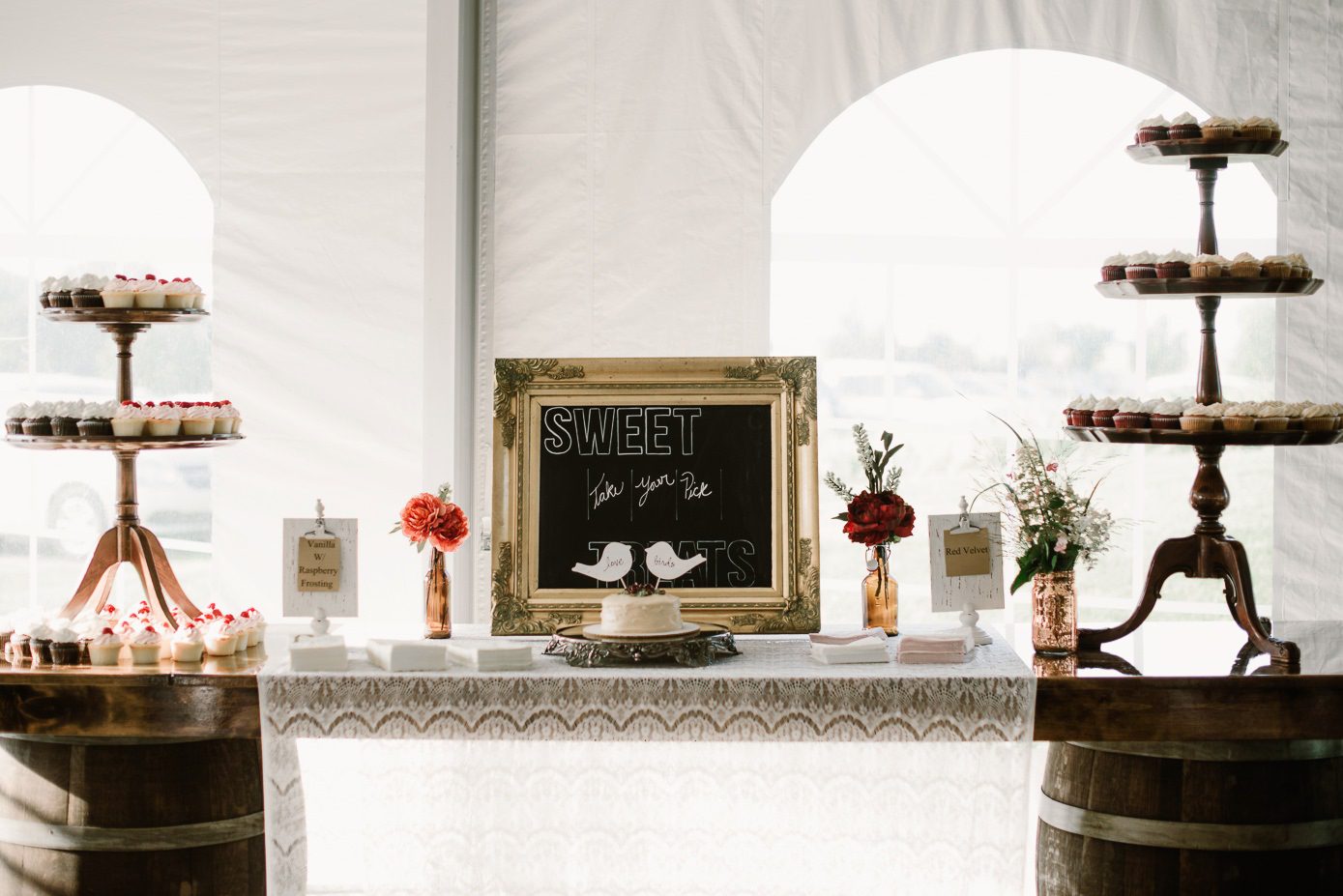 The Oaks Golf Course wedding reception