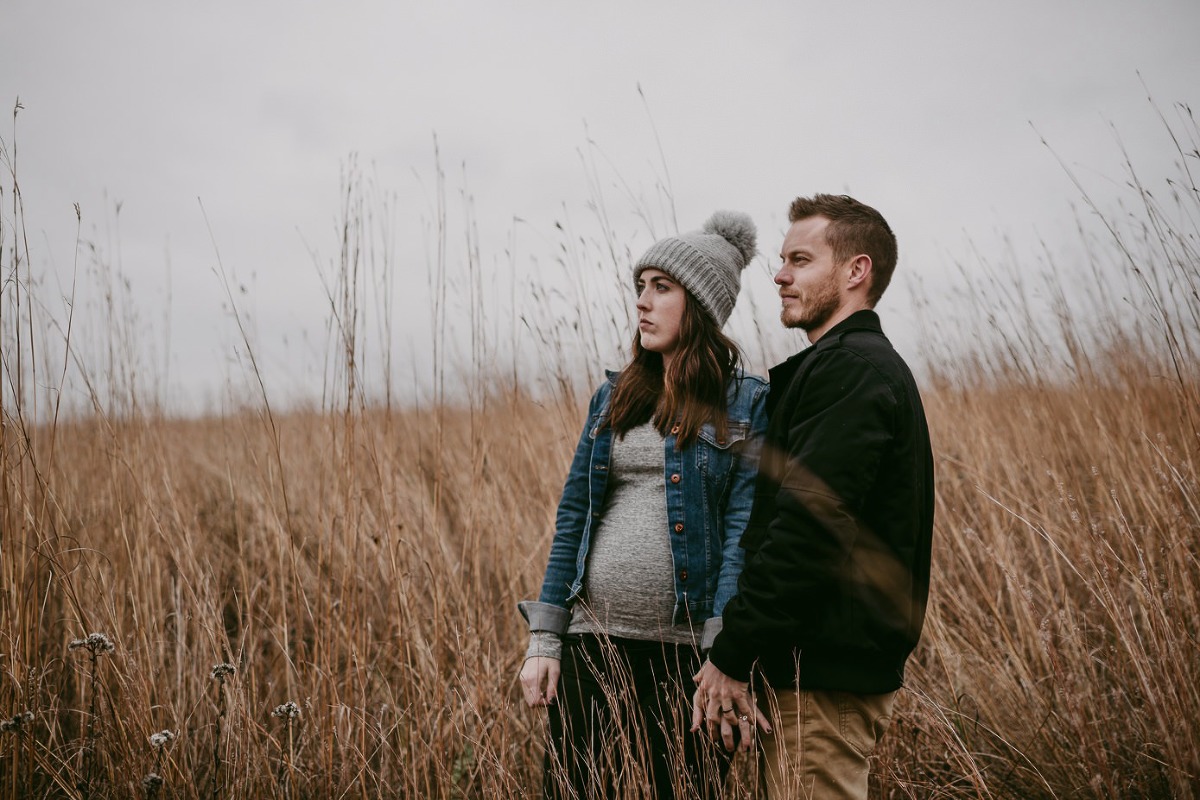 Madison maternity session at Capital Springs State Recreation Area