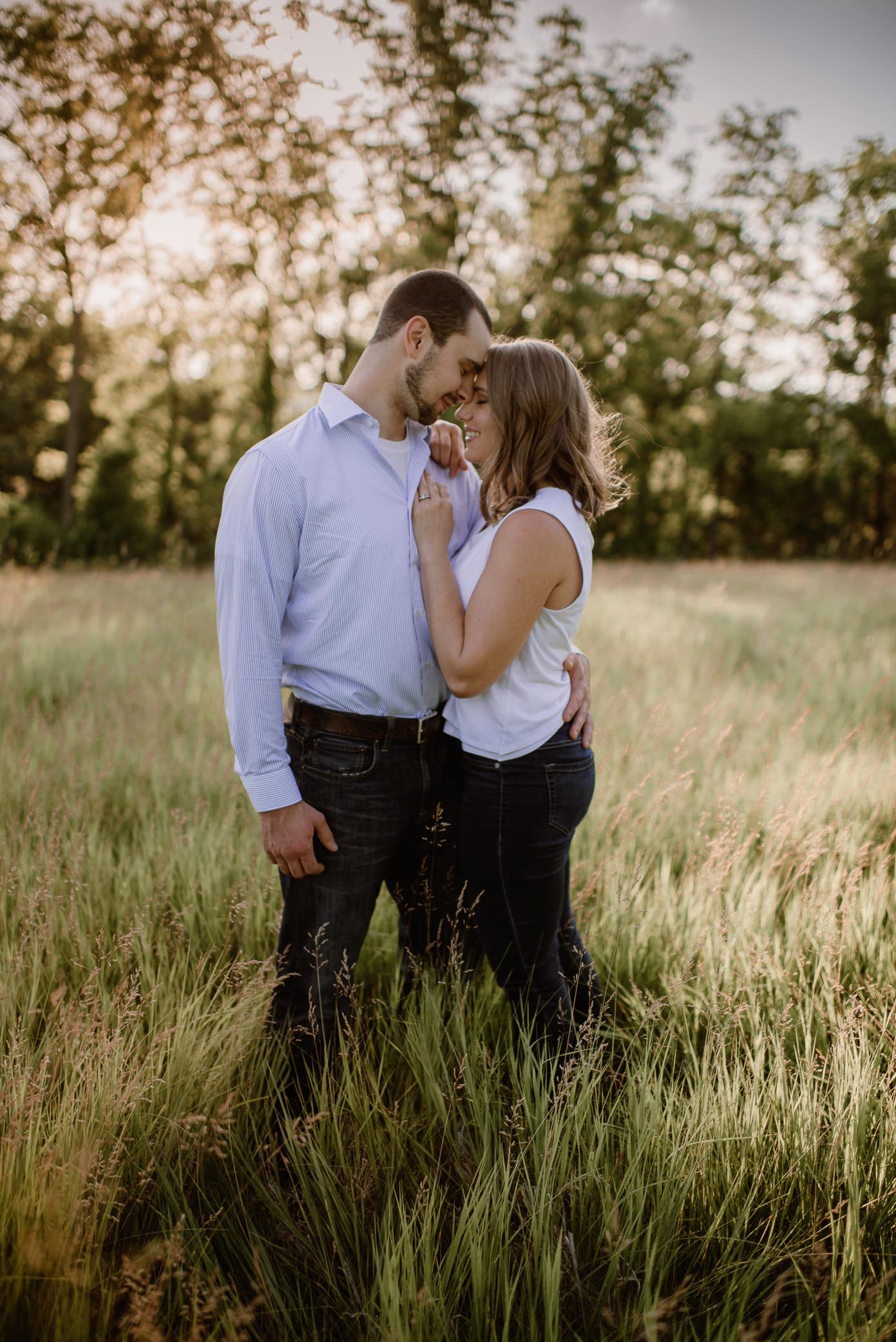 Wisconsin summer engagement session