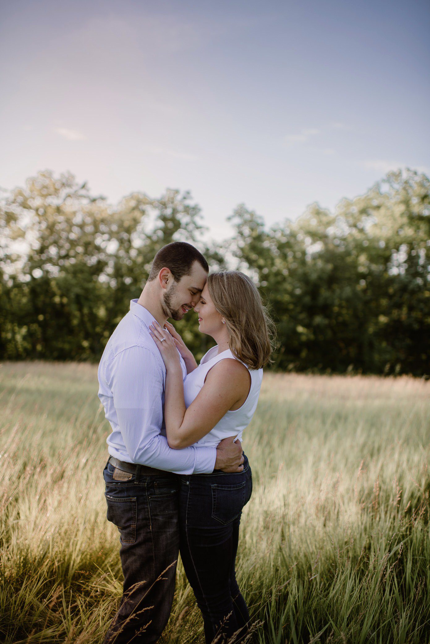 Madison engagement session in summer