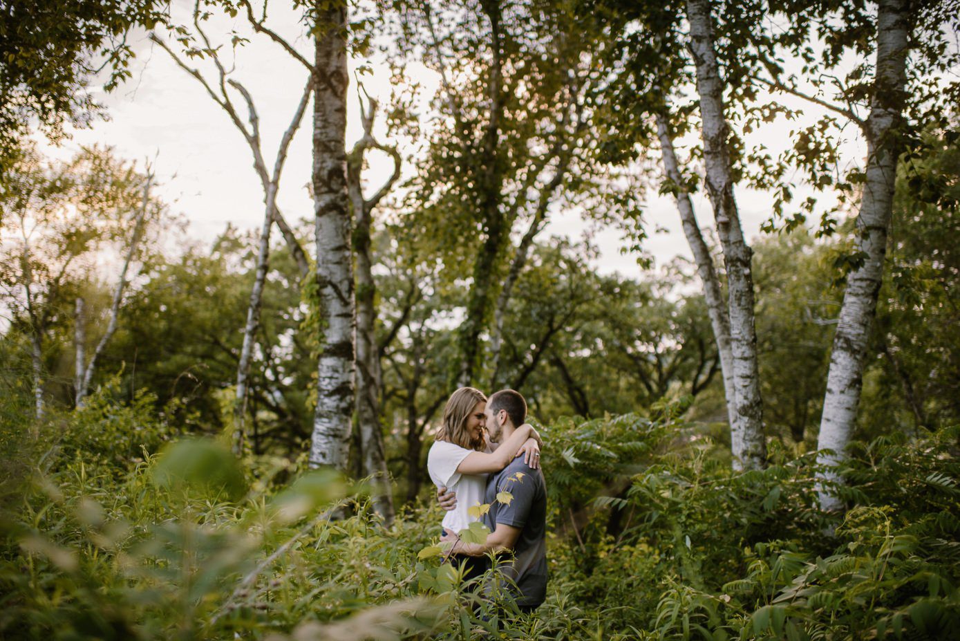 Indian Lake engagement session with Kate Senger Photography