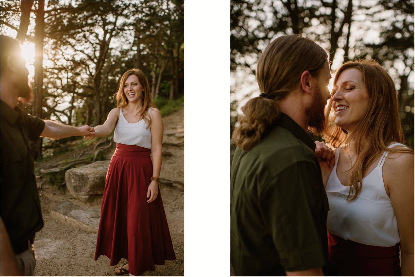 Gibraltar Rock engagement session