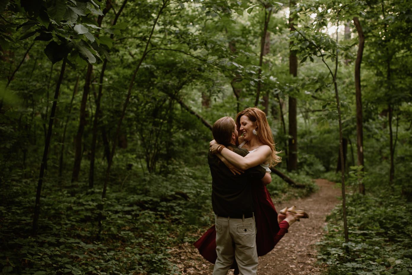 Madison engagement session with Kate Senger Photography