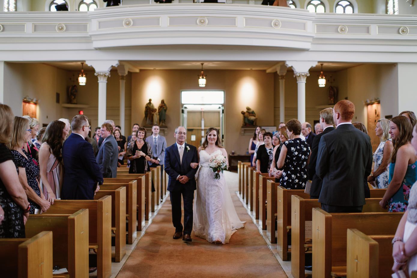 Milwaukee wedding at St Hedwig Three Holy Women Parish