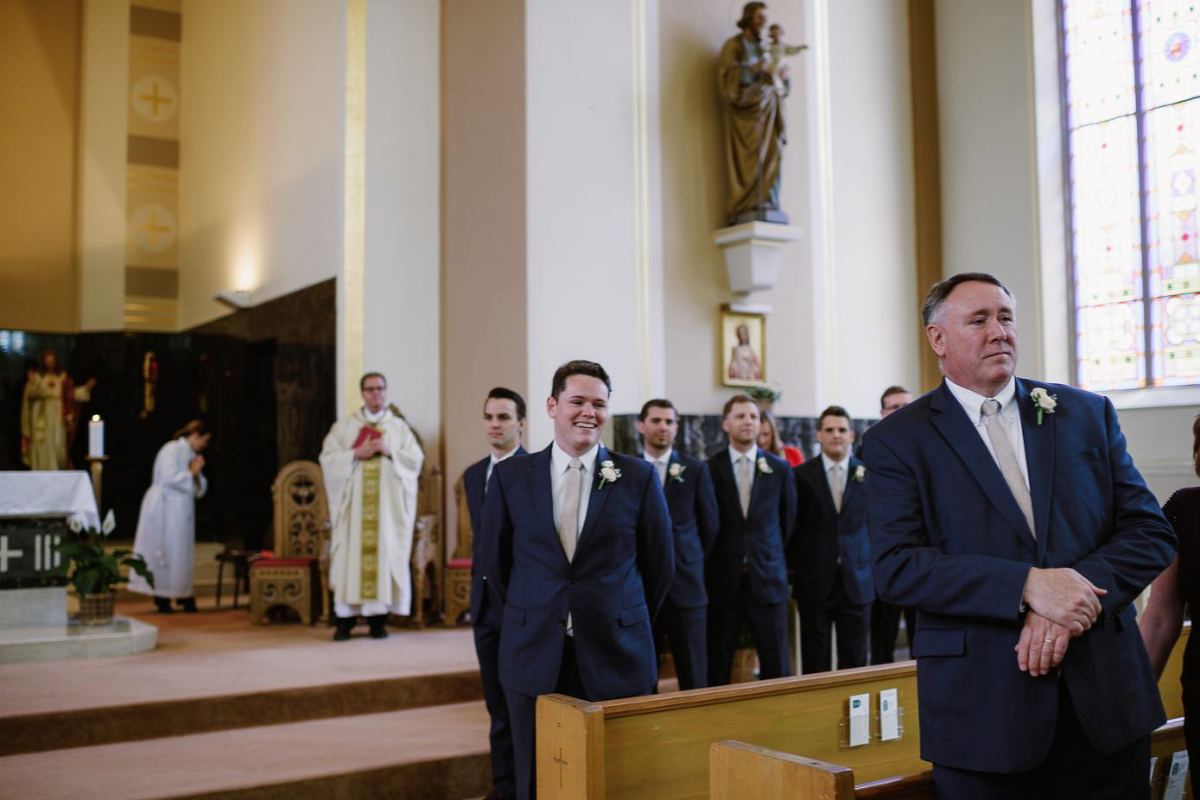 wedding at St Hedwig Three Holy Women Parish