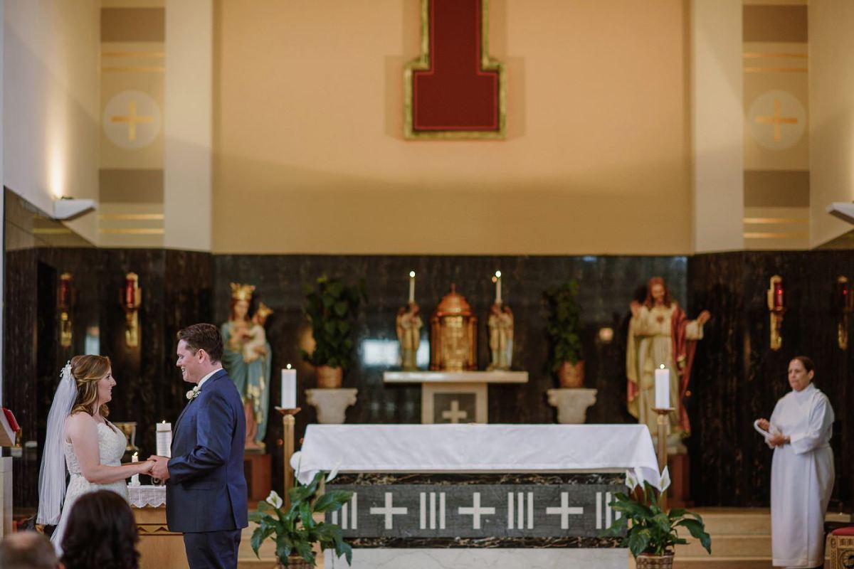 Milwaukee wedding ceremony