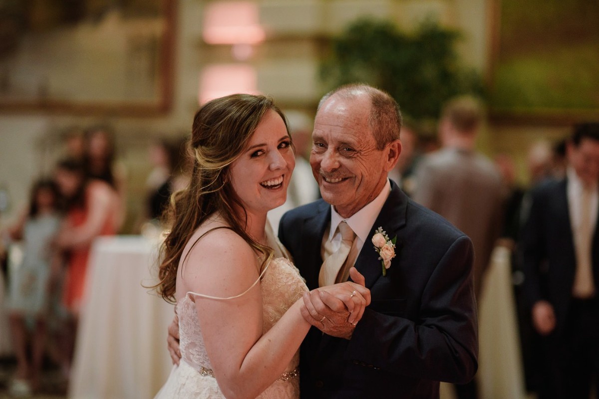 Father daughter dance at The Grain Exchange