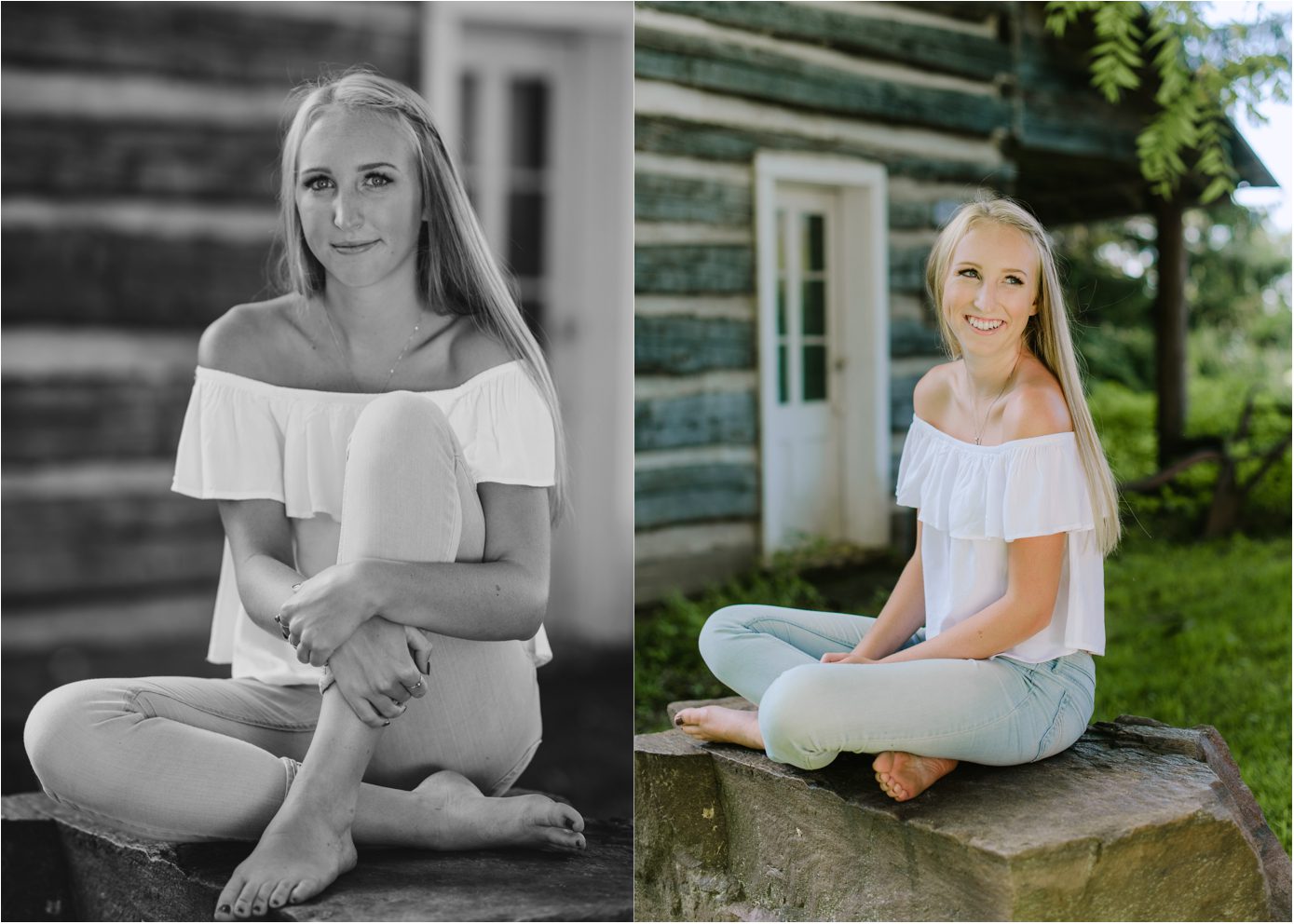 Baraboo senior pictures at Devil's Lake