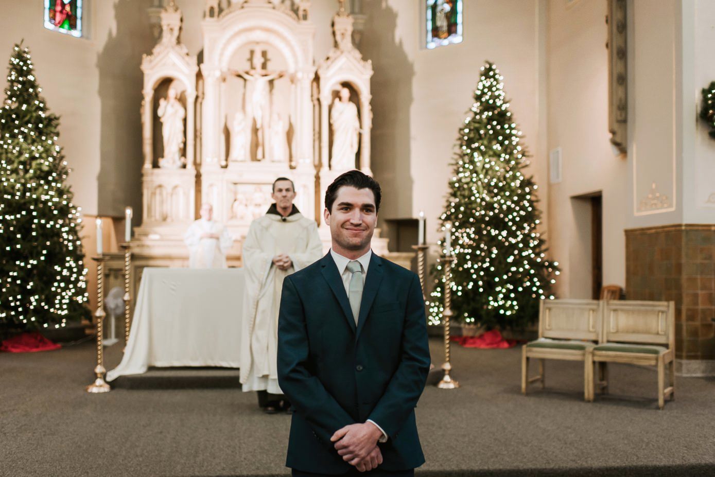 St James Good Shepherd Catholic Parish wedding ceremony