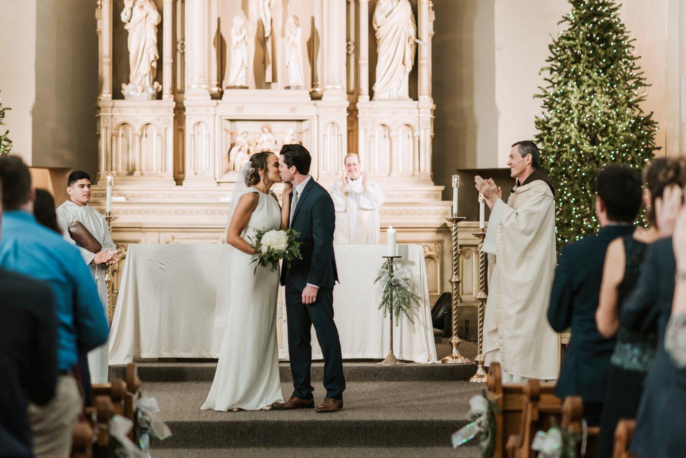 St James Good Shepherd Catholic Parish wedding ceremony
