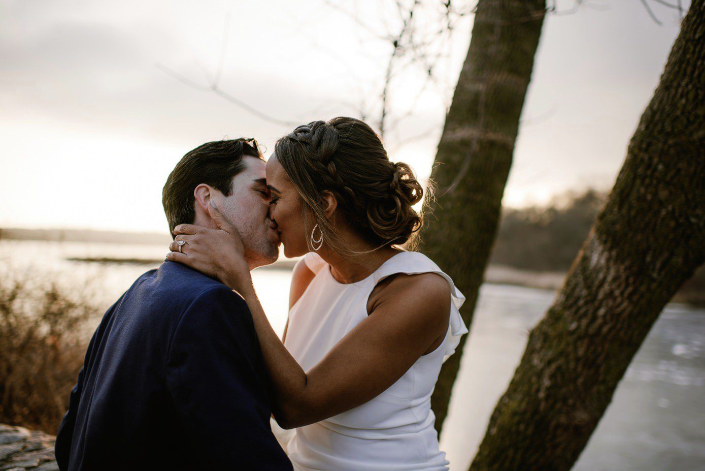Wedding photography at Madison UW Arboretum