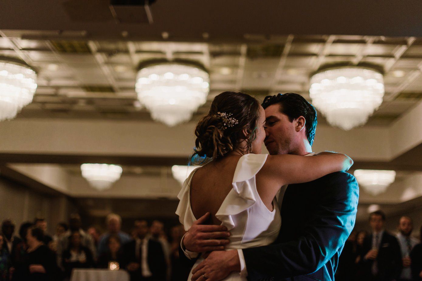 wedding at the Concourse Hotel downtown Madison