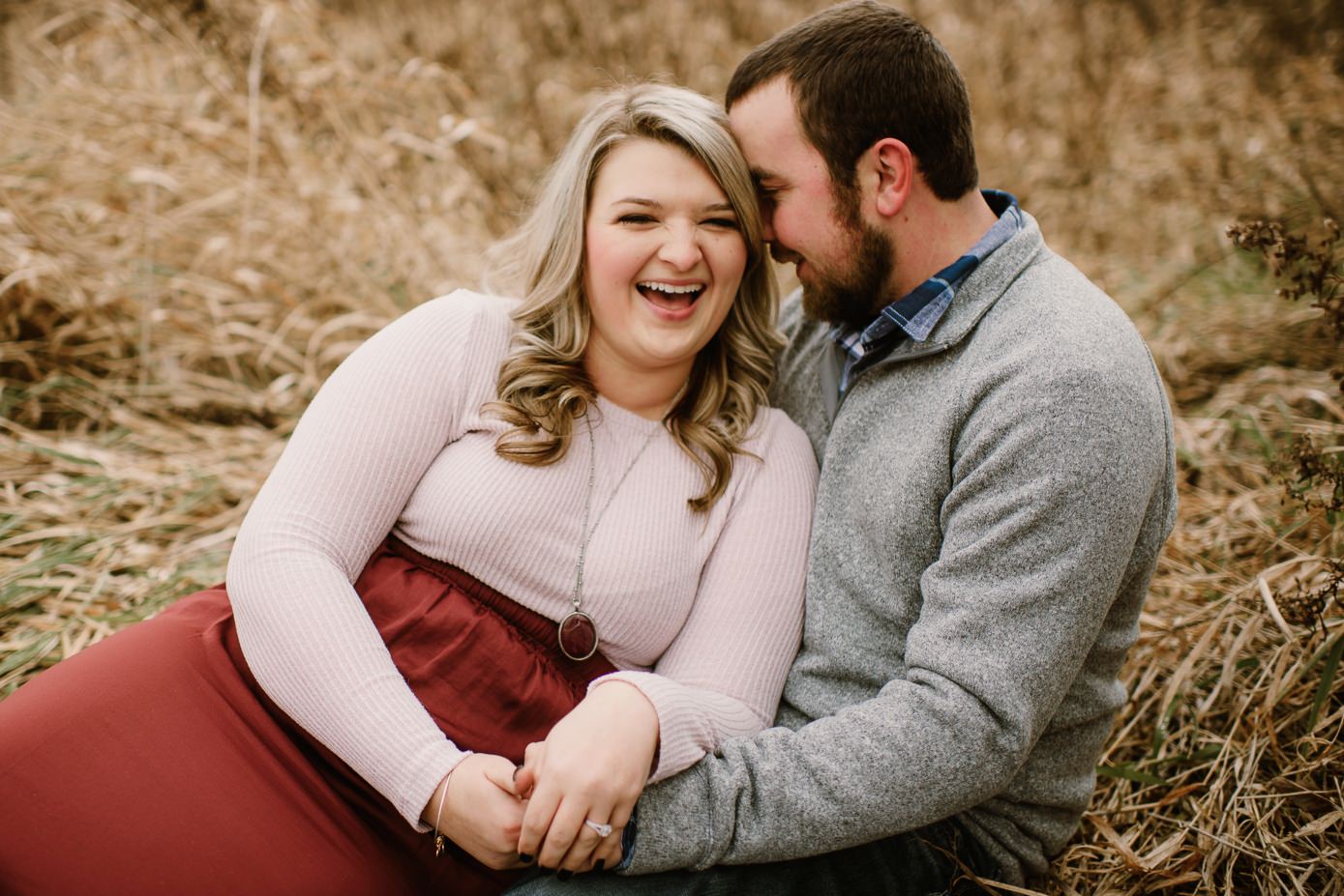 Madison Wedding Photographer-Gibraltar Rock fall engagement session-Wisconsin engagement photos