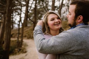 Madison Wedding Photographer-Gibraltar Rock fall engagement session-Wisconsin engagement photos