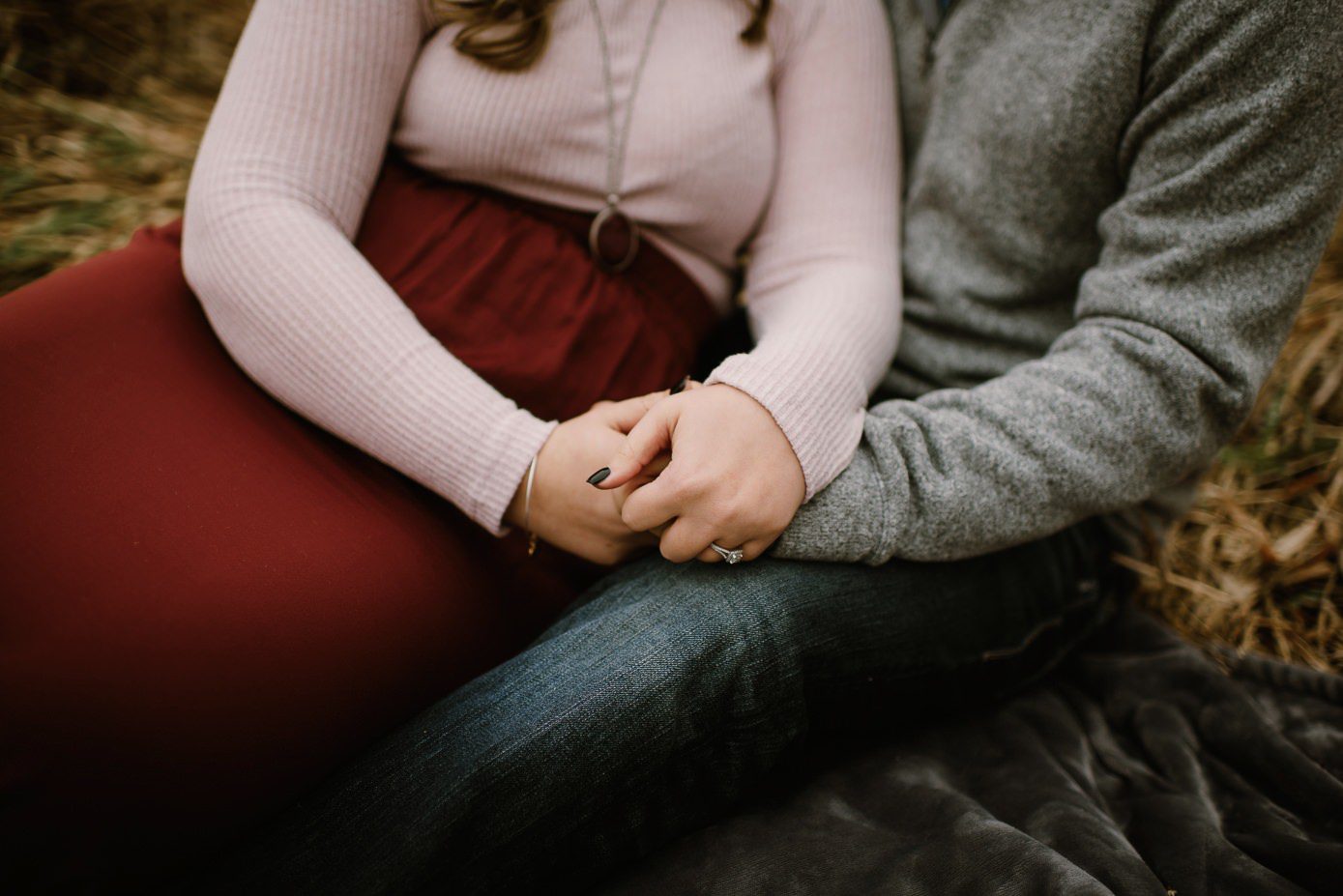 Madison Wedding Photographer-Gibraltar Rock fall engagement session-Wisconsin engagement photos