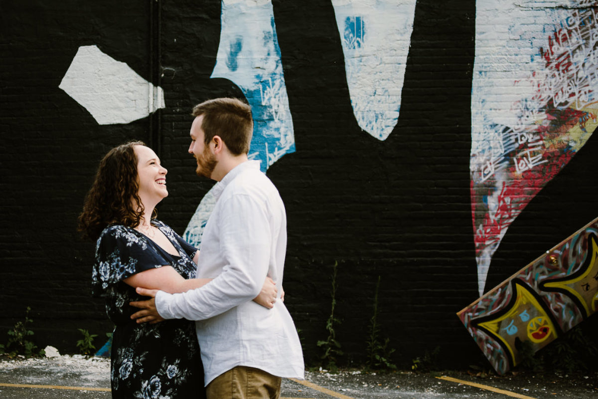 Madison Engagement - City Engagement Session - Kate Senger Photography