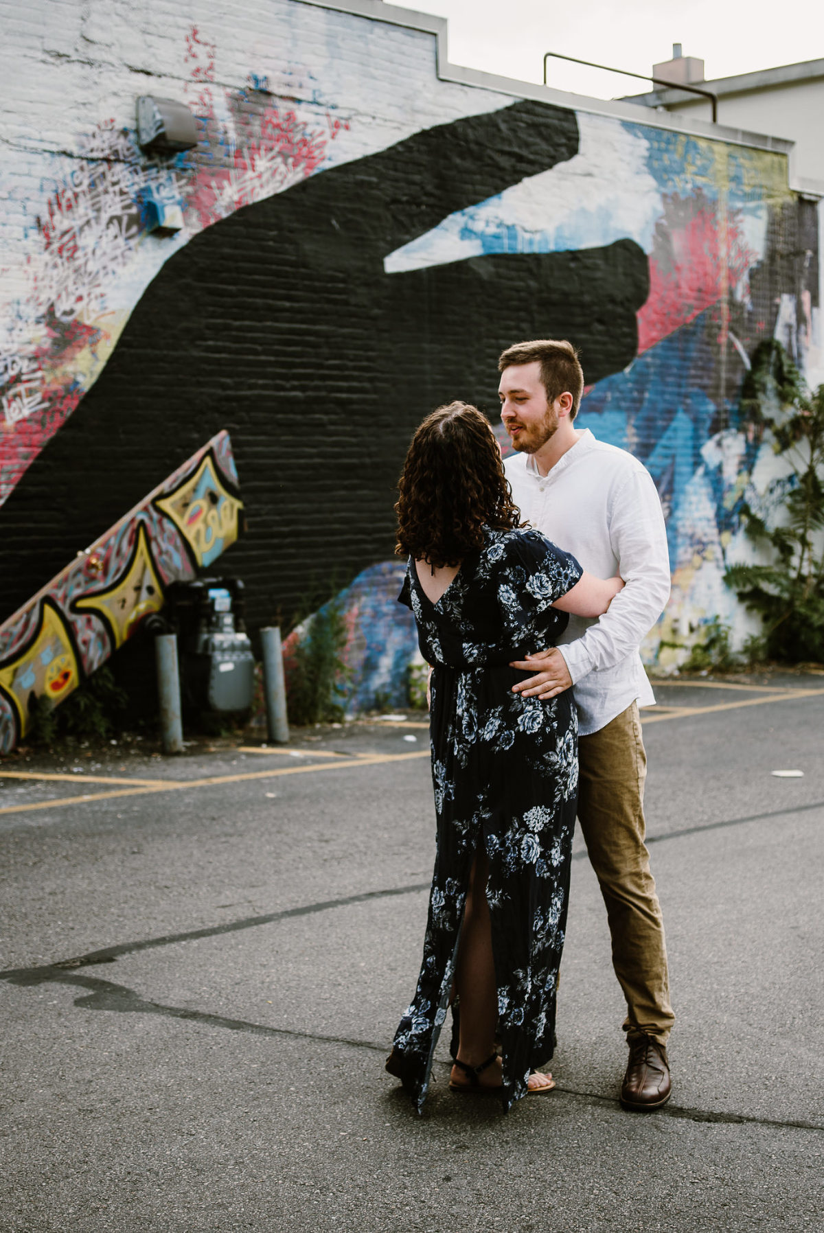 Madison Engagement - City Engagement Session - Kate Senger Photography