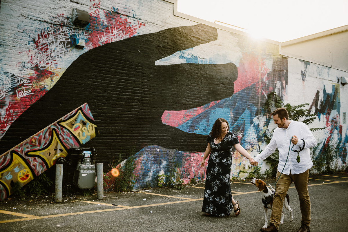 Madison Engagement - City Engagement Session - Kate Senger Photography