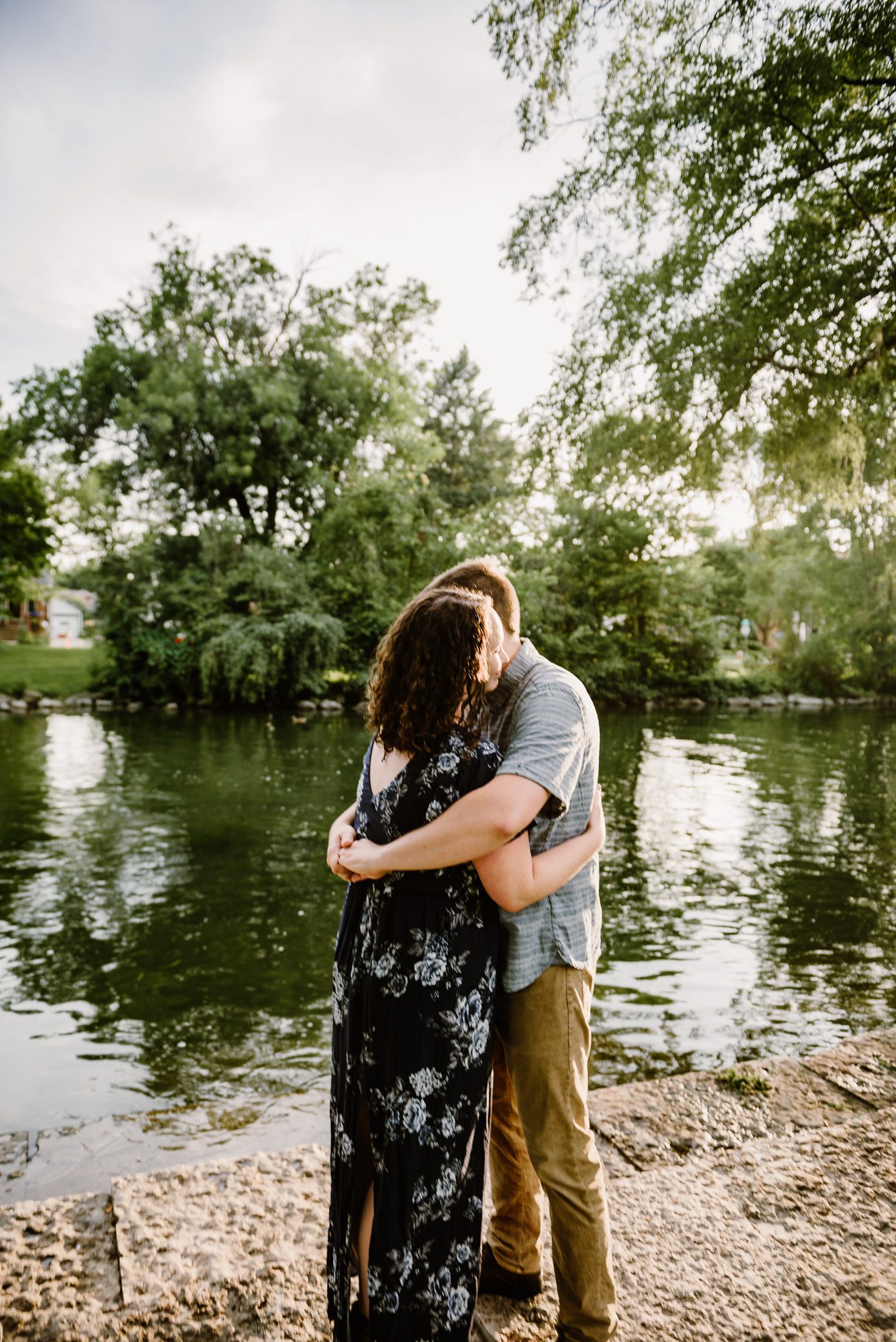 Madison Engagement - Lovers at Golden Hour - Kate Senger