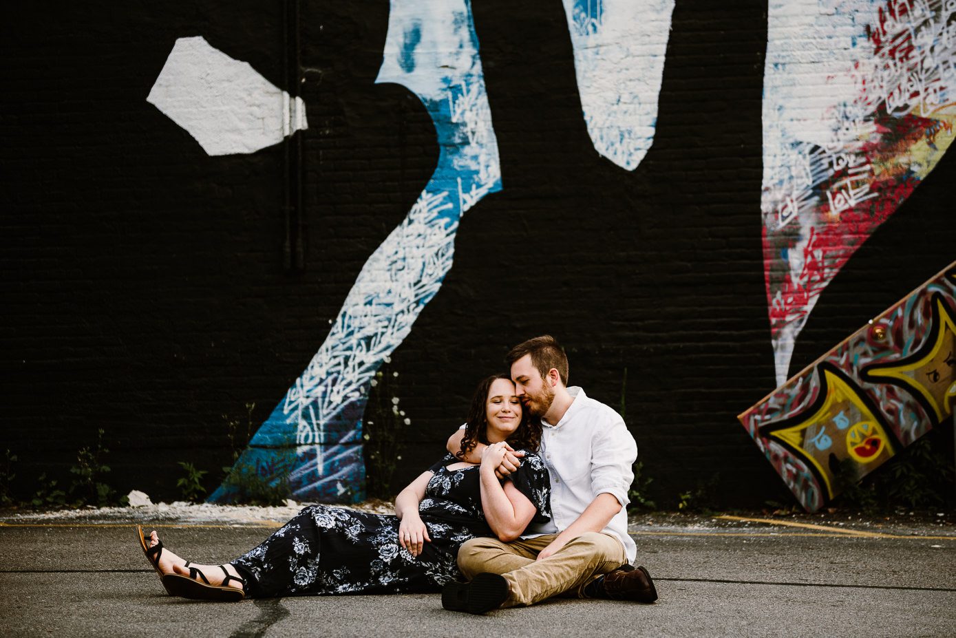 Madison Engagement - City Engagement Session - Kate Senger Photography