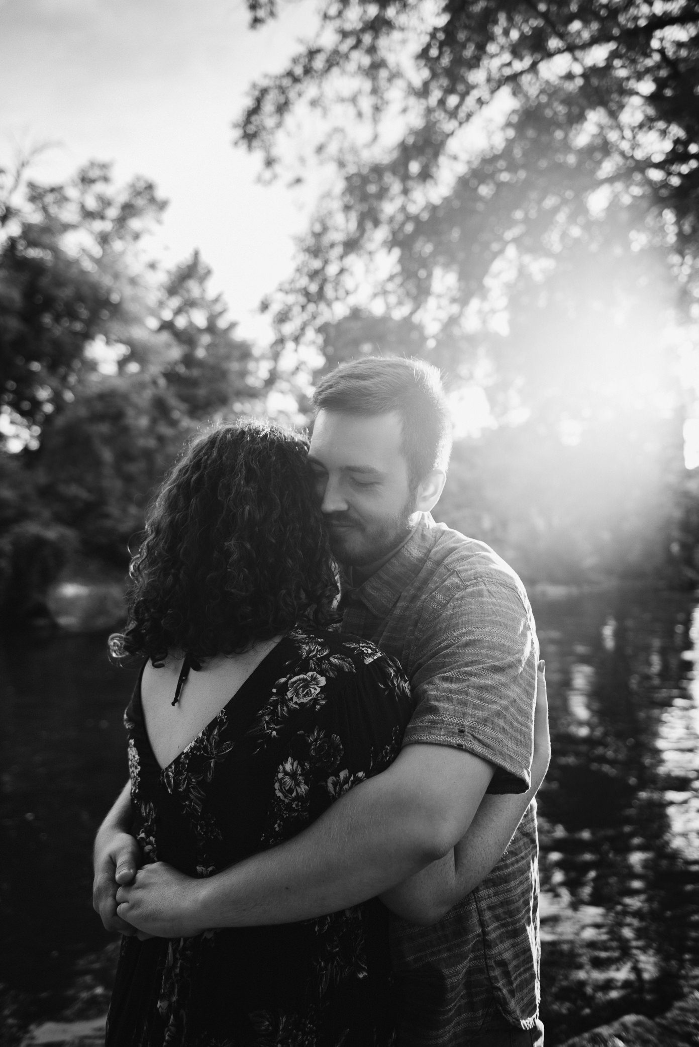 Madison Engagement - Lovers at Golden Hour - Kate Senger