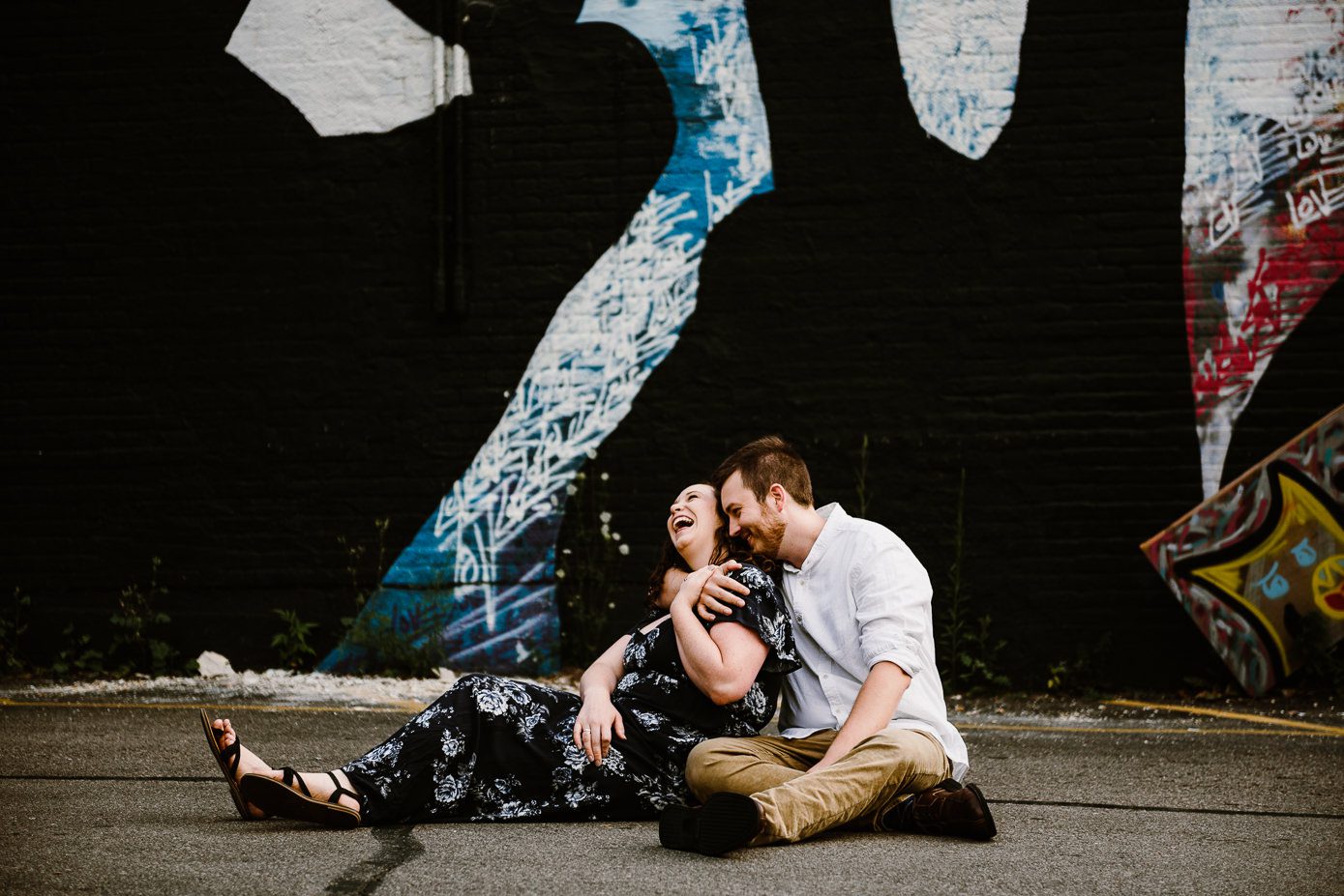 Madison Engagement - City Engagement Session - Kate Senger Photography