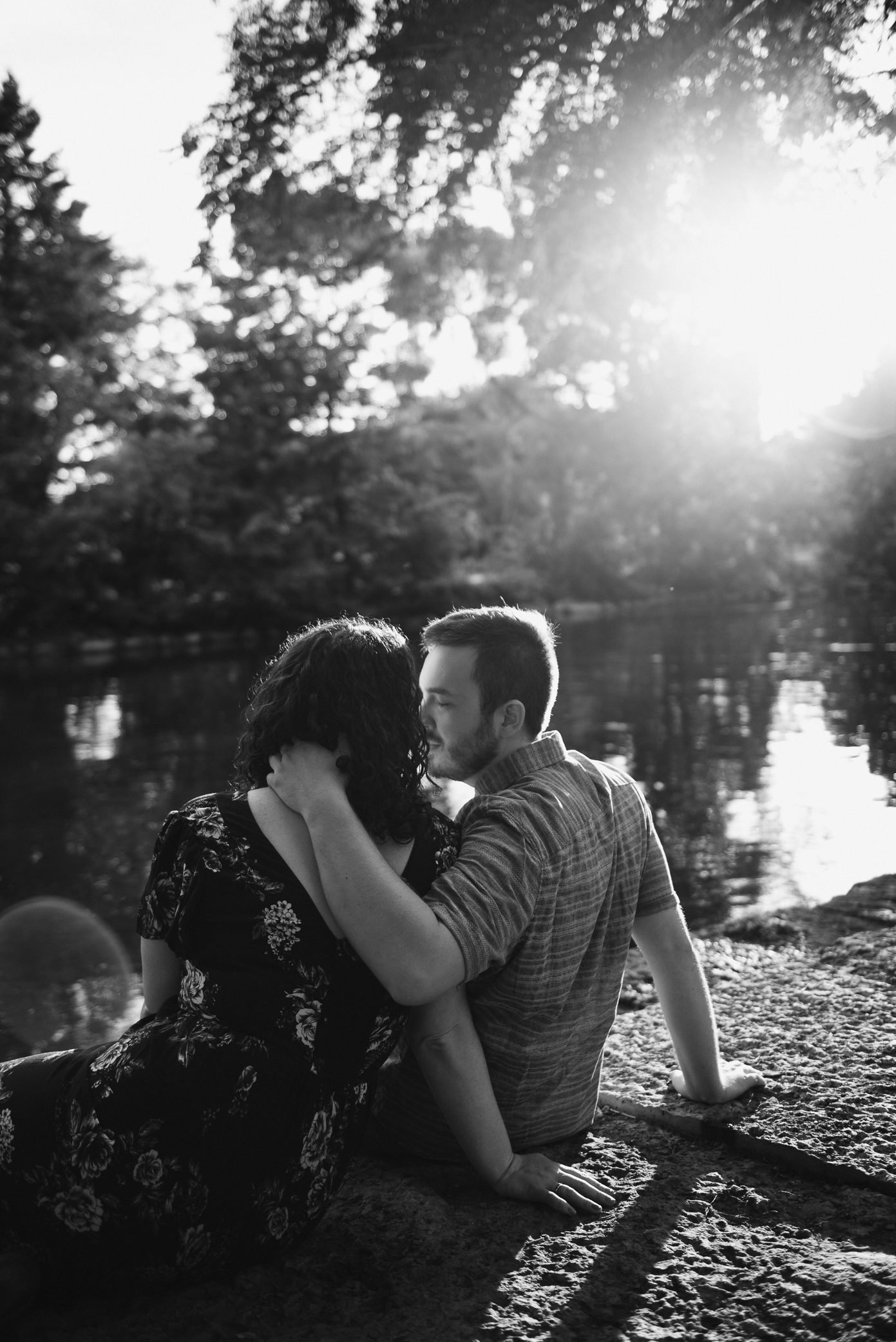 Madison Engagement - Lovers at Golden Hour - Kate Senger